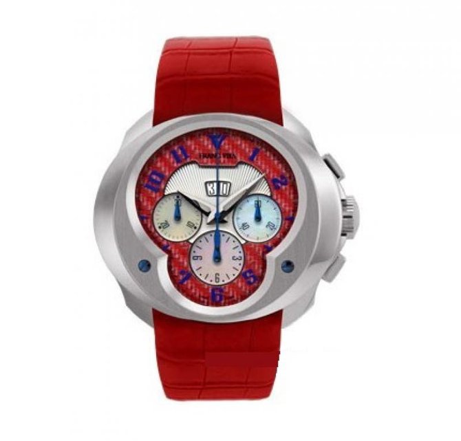 Franc Vila FVa8Ch Gold White Complication Chronograph Grand Dateur Grand Sport