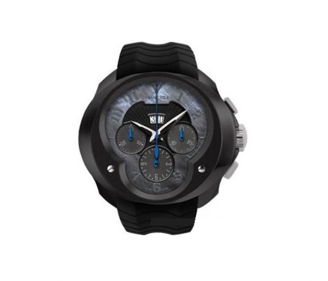 Franc Vila FVa8Ch Black Meteorite Complication Chronograph Grand Dateur Haute Horlogerie