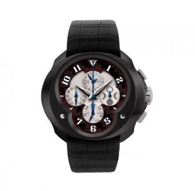 Franc Vila FVa12-9A Steel PVD Case Complication Chronograph Quantieme Haute Horlogerie