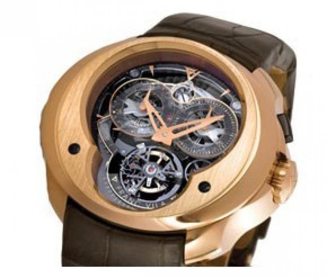 Franc Vila FVa №4 Montre Contemporaine Grande Complication Tourbillon Dial Side Chronograph - фото 2