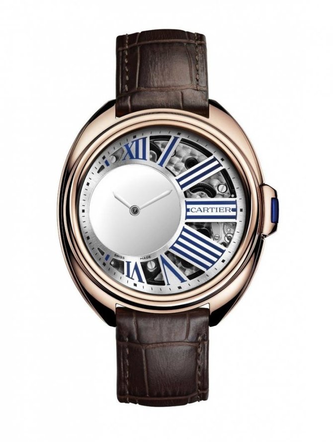 Cartier Mysterious Hour Pink Gold Tortue Clé de Cartier