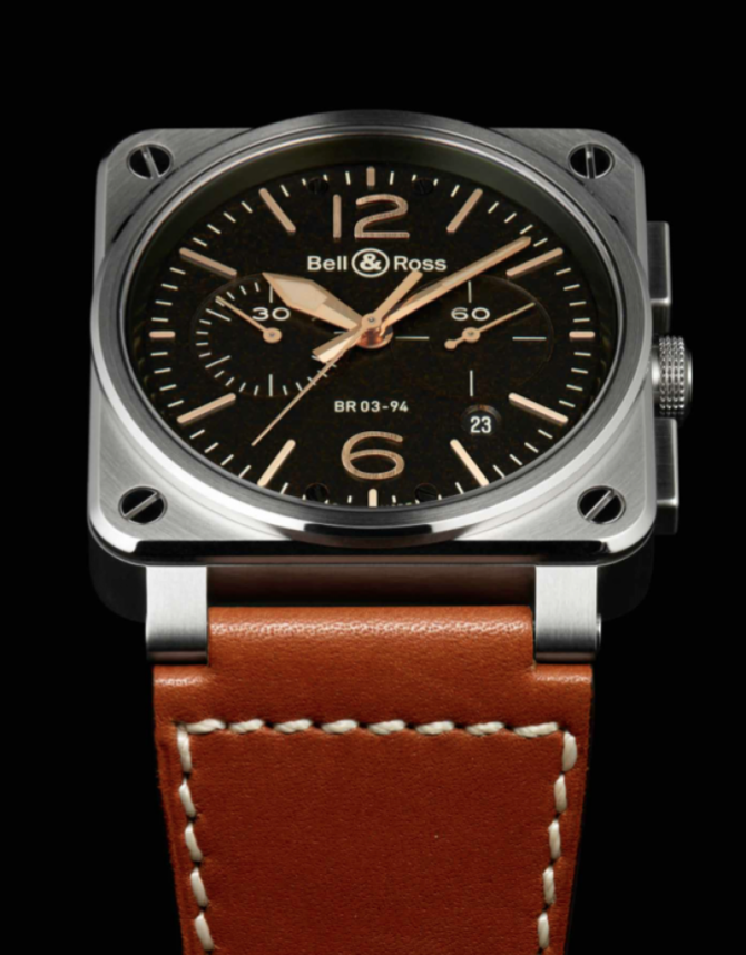 Bell & Ross BR 03-92 Golden Heritage Aviation 42 mm - фото 3