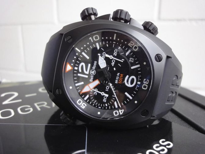 Bell & Ross BR 02-94 Carbon Marine Chronographe - фото 2