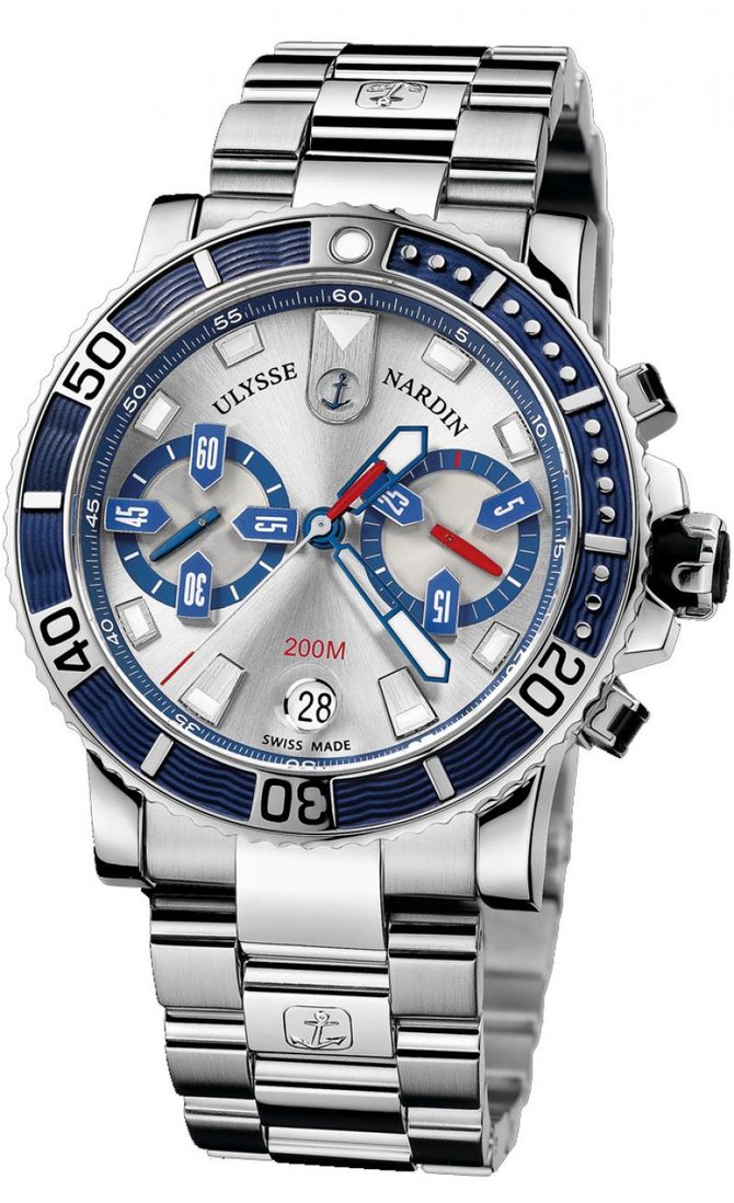 Ulysse Nardin 8003-102-7/91 Maxi Marine Diver Chronograph