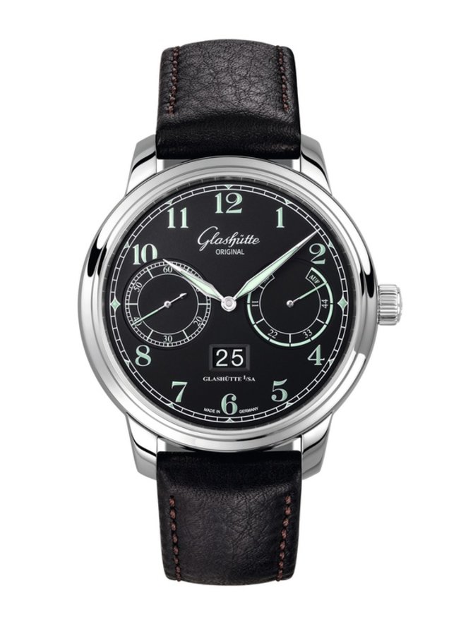 Glashutte Original 100-14-07-02-30 Senator Observer SuperLuminova 2015