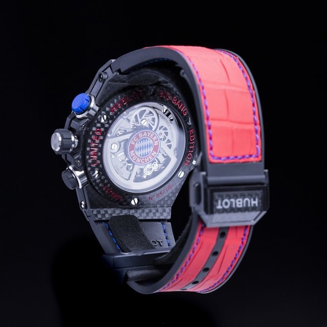 Hublot 413.QX.1123.GR.BYM15 Big Bang Unico Chronograph Retrograde FC Bayern München - фото 3