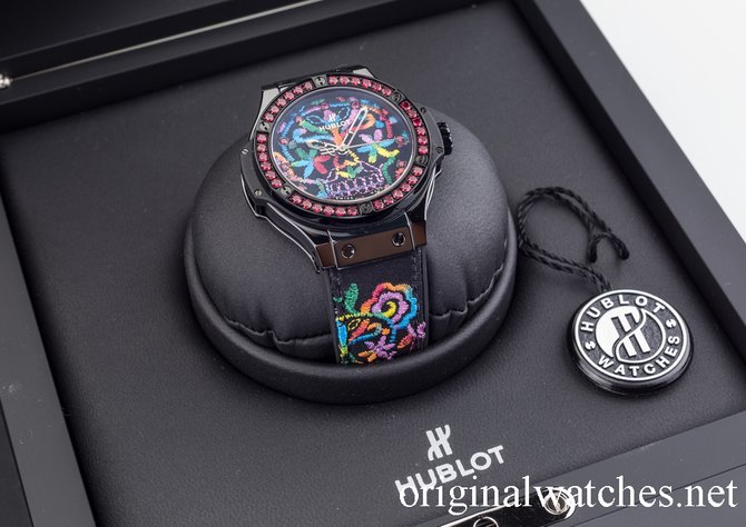 Hublot 343.CS.6599.NR.1213 Big Bang 41mm Ladies Broderie Sugar Skull - фото 4