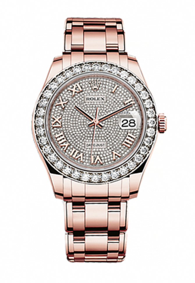 Rolex 86285-0002 Datejust Pearlmaster Everose Gold 39 mm