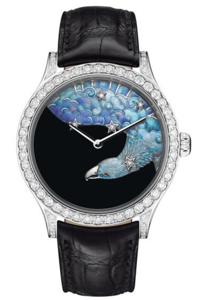 Van Cleef & Arpels Midnight Constellation Aquila Extraordinary Dials White Gold