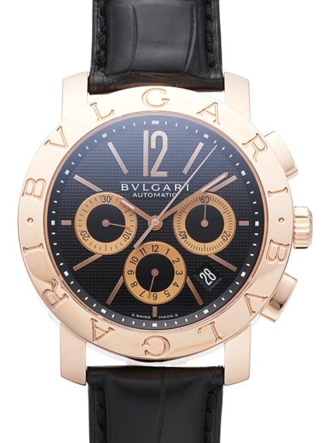 Bvlgari BBP42BPGLDCH Bvlgari Chronograph 42 mm
