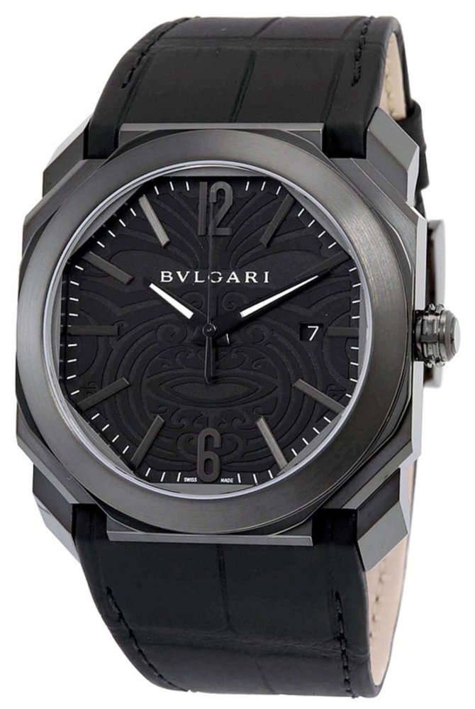 Bvlgari 102249 Octo Gerald Genta Octo Solotempo All Blacks