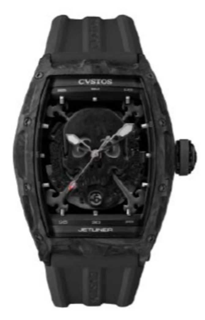 Cvstos Black Carbon Forged Carbon Honolulu Challenge Inkvaders Skull