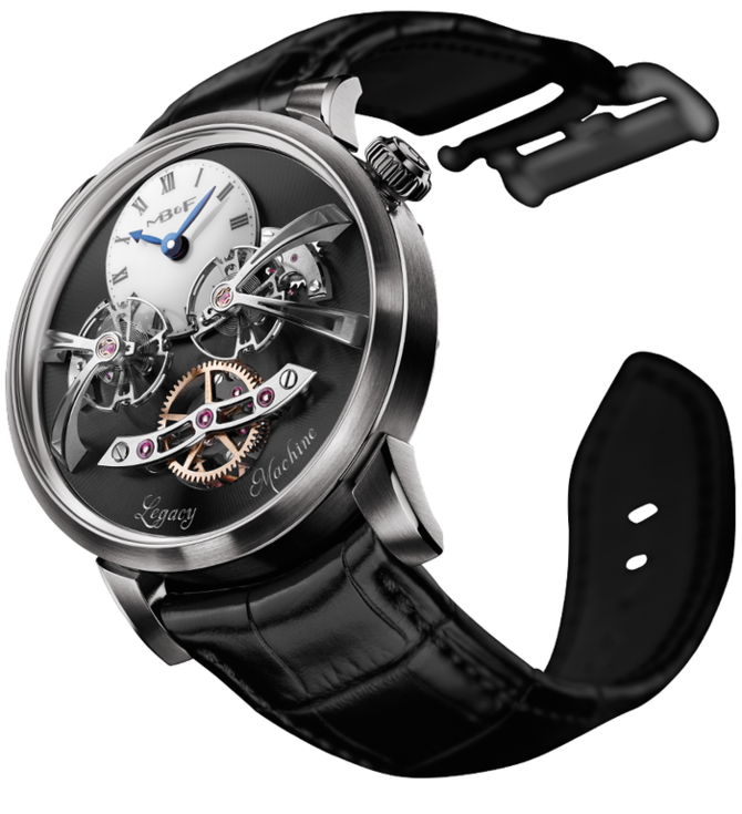 MB&F 02.WL.W Legacy Machines LM2 White Gold