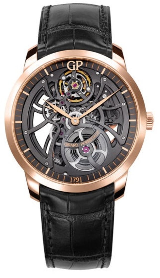 Girard Perregaux 49549-52-001-BB60 1966 Skeleton