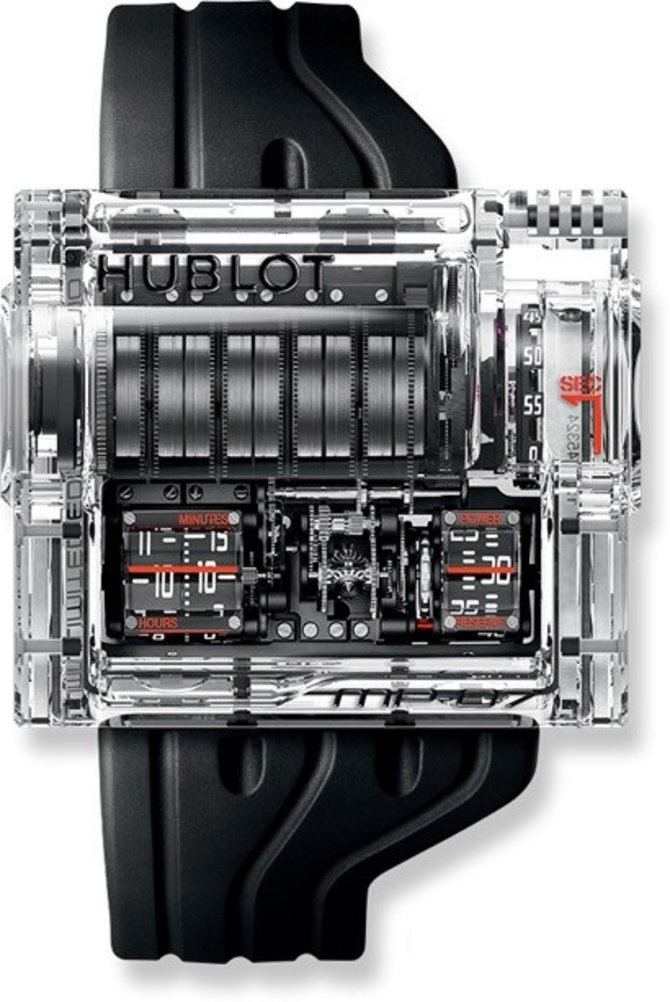 Hublot 907.JX.0001.RX Masterpieces MP-07 Sapphire 40 Days Power Reserve