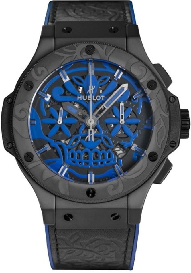 Hublot 311.CI.1190.VR.AKS16 Big Bang 44mm Sugar Skull Blue Cobalt
