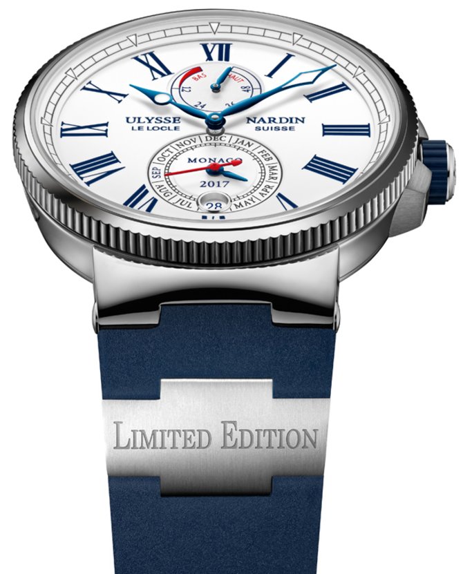Ulysse Nardin 1133-210LE-3/40-MON Marine Manufacture Annual Calendar Monaco 2017 - фото 2