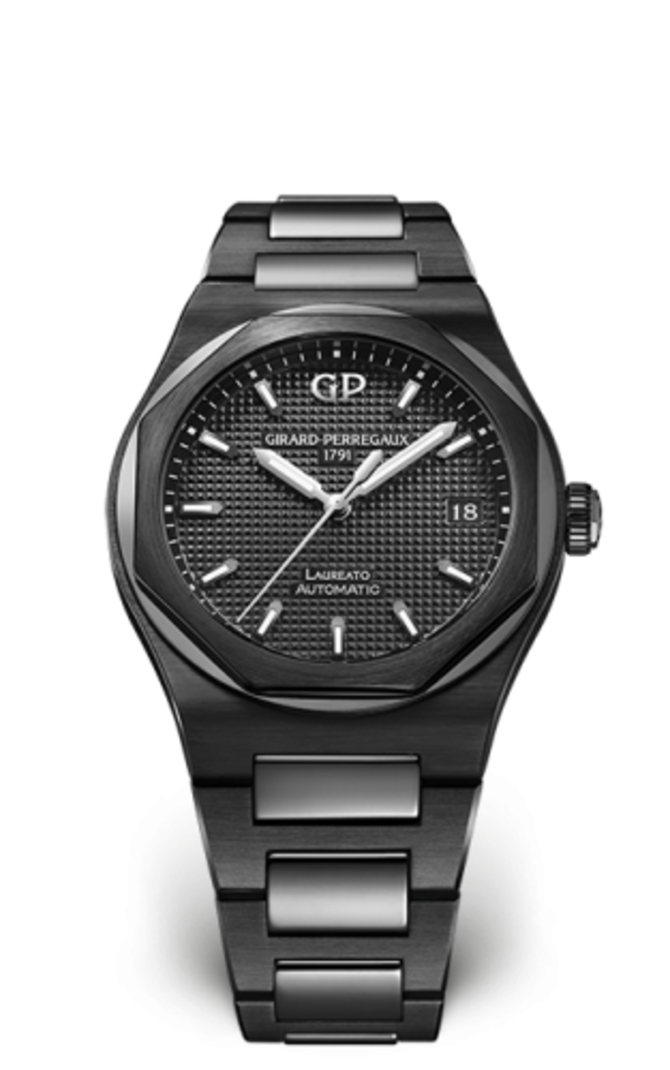 Girard Perregaux 81005-32-631-32A Laureato 38 Automatic Ceramic