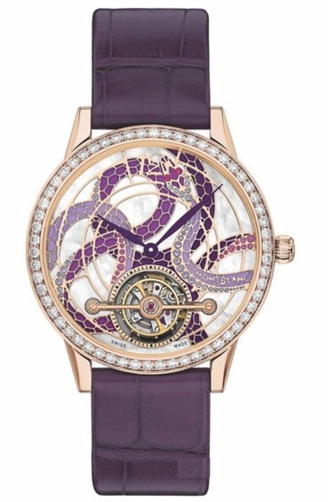 Montblanc 117199 Princesse Grace de Monaco Boheme Exotourbillon Jewellery Motif Serpent Limited Edition