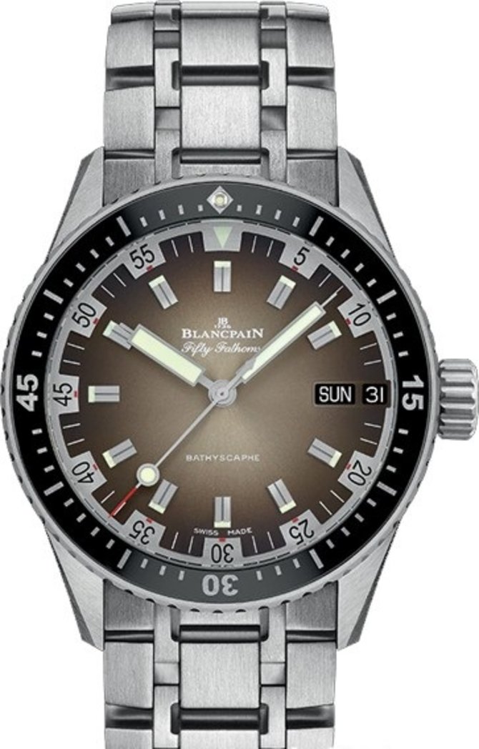 Blancpain 5052-1110-70B Fifty Fathoms Bathyscaphe Jour Date 70