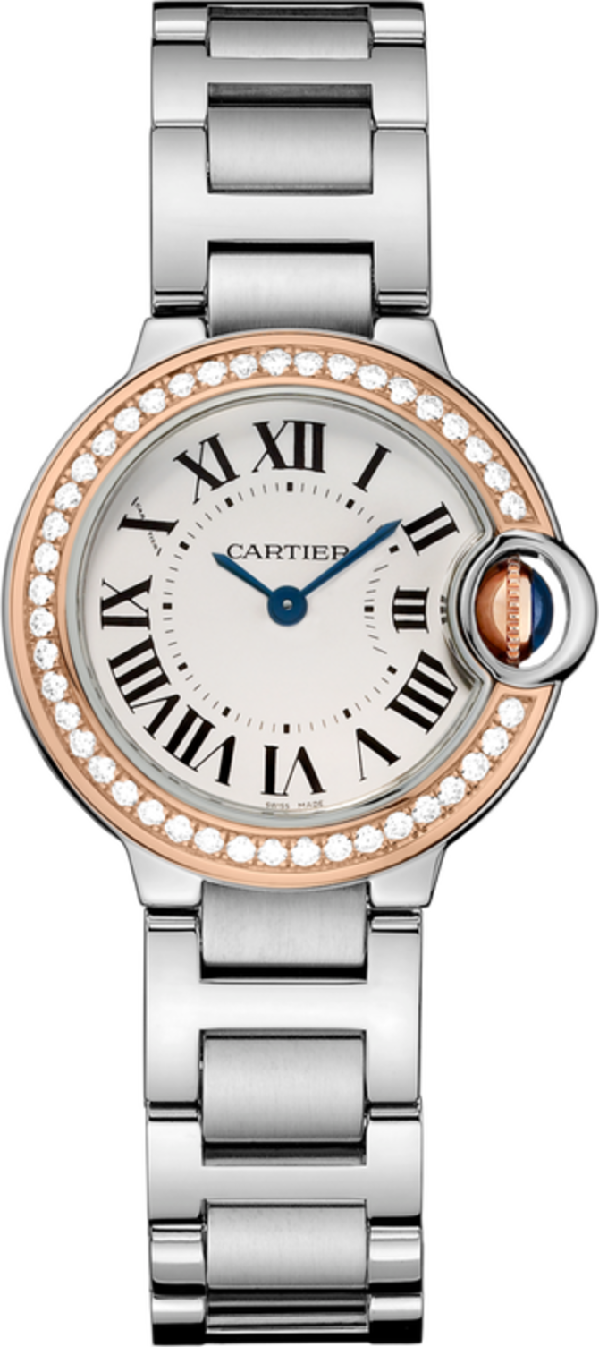 Cartier WE902079 Ballon Bleu de Cartier Pink Gold Steel