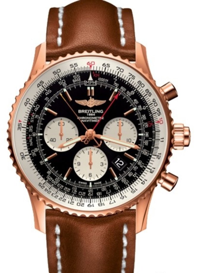 Breitling RB031121/BG11/440X/R20D.1 Navitimer 1 B03 Chronograph Rattrapante 45 