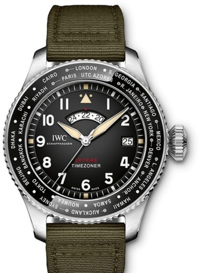 IWC IW395501 Pilot's Timezoner Spitfire Edition «The Longest Flight»