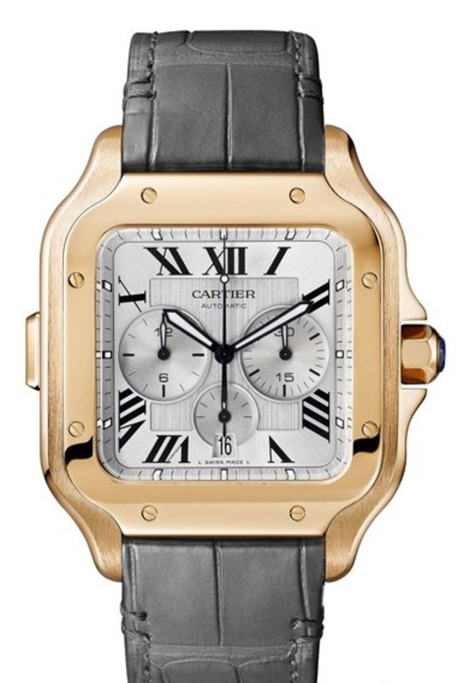 Cartier Cartier Santos Chronograph RG Santos De Cartier Gold