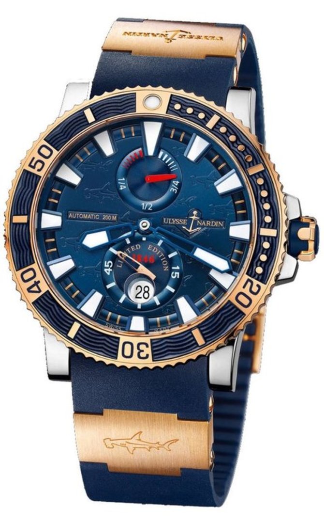 Ulysse Nardin 265-91LE-3 Maxi Marine Diver Hammerhead Shark