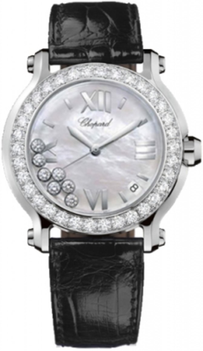 Chopard 278476-2002 Happy Sport Round Quartz 36mm Ladies Watch