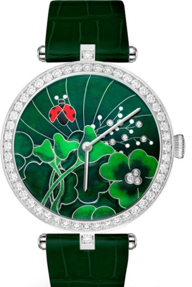 Van Cleef & Arpels VCARO4JB00 Poetic Complications Lady Arpels Jour Nuit Coccinelles