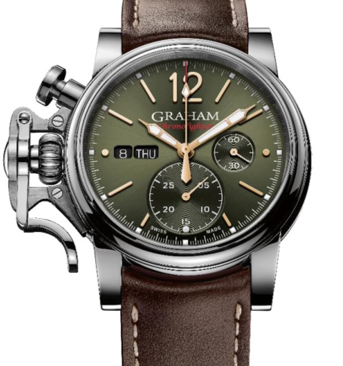 Graham 2CVAS.G02A Chronofighter Vintage Steel