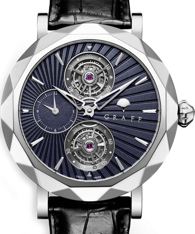 Graff MGDGMT47WGN GraffStar Technical Double Tourbillon GMT 47 mm