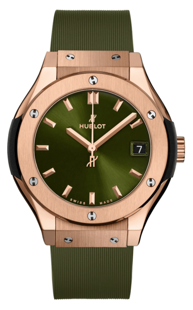 Hublot 581.OX.8980.RX Classic Fusion King Gold Green