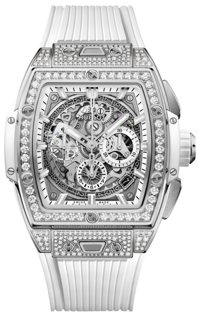 Hublot 642.NE.2010.RW.1604 Spirit of Big Bang Titanium White Pave