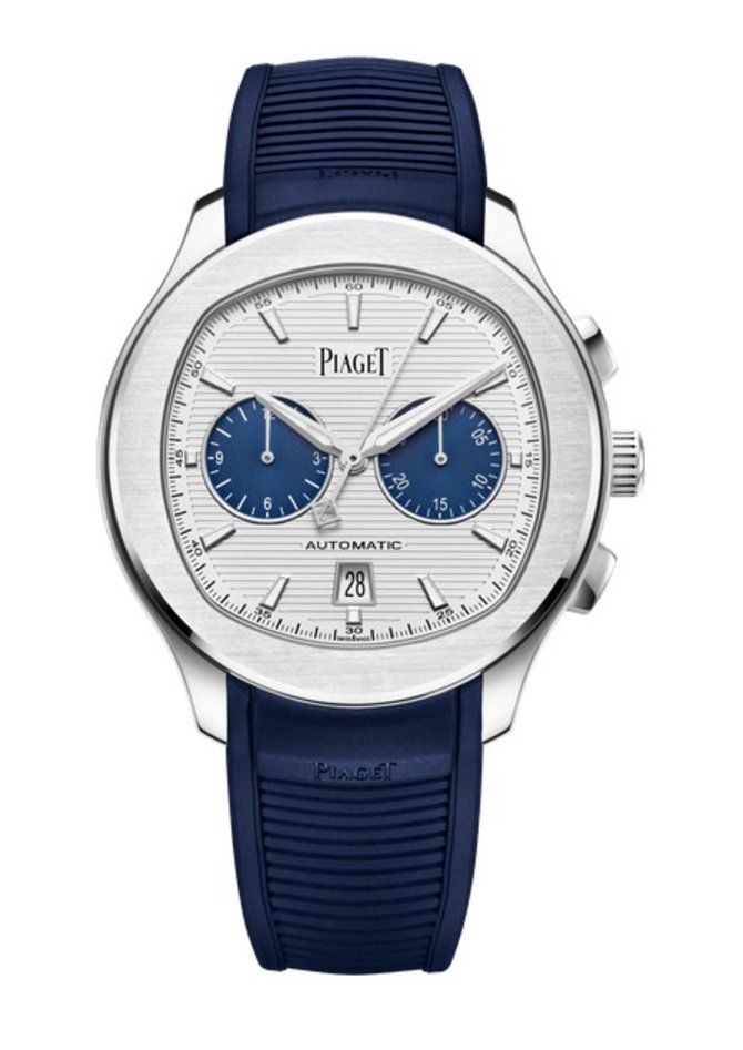 Piaget G0A46013 Polo Blue Panda Automatic Chronograph
