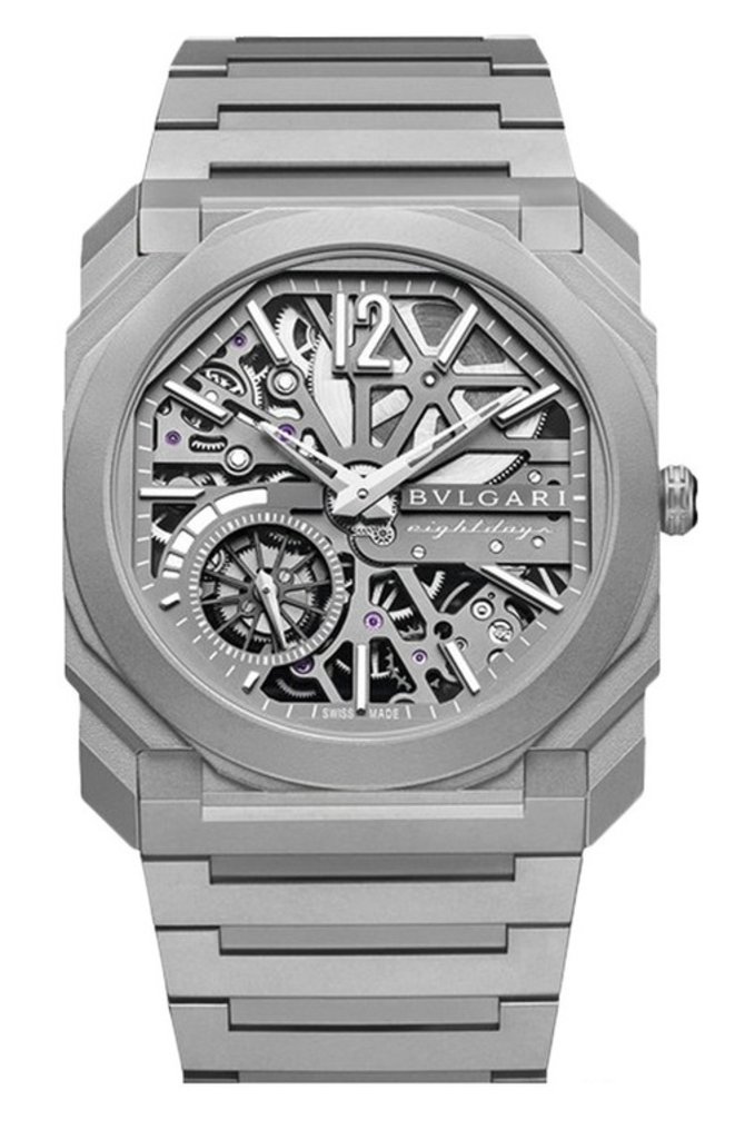 Bvlgari 103610 Octo Finissimo Skeleton 8 Days