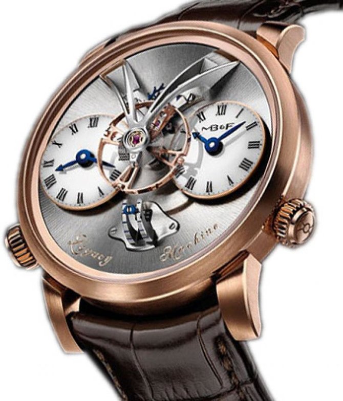 MB&F 01.RL.W Legacy Machines LM1 Red Gold - фото 1