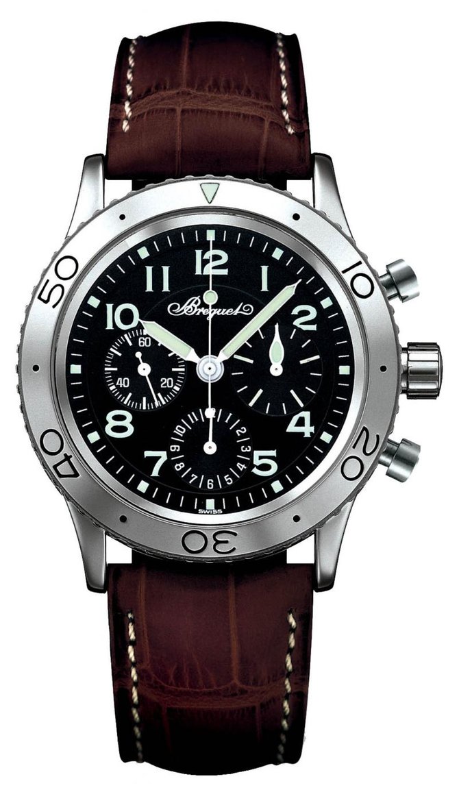 Breguet 3800ST/92/9W6 Type XX/Type XXI 3800 Type XX Aeronavale Flyback Chronograph - фото 1
