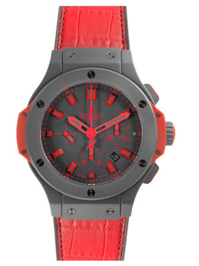 Hublot 301.CI.1130.GR.ABR10 Big Bang 44mm Black Ceramic All Black Red - фото 1