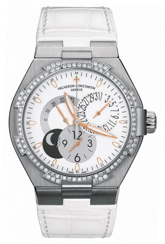 Vacheron Constantin 47751/000G-9351 Overseas Dual Time Diamond Set - фото 1