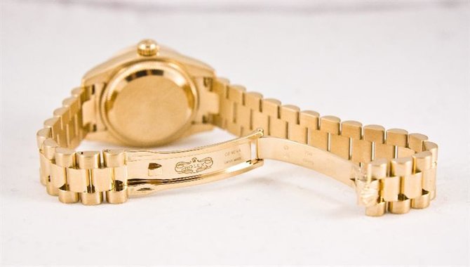 Rolex 179138 bkdp Datejust Ladies 26mm Yellow Gold - фото 3