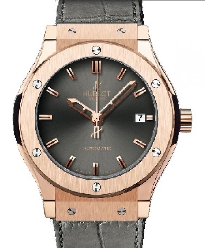 Hublot 542.PX.7080.LR Classic Fusion Fusion Gold Silverstone - фото 1