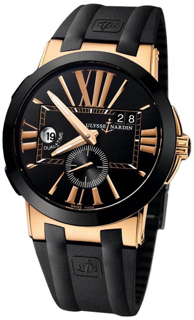 Ulysse Nardin 246-00-3/42 Executive Dual Time 43mm - фото 1