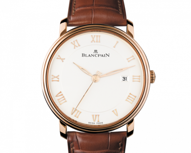 Blancpain 6651-3642-55B Villeret Ultra-Slim Automatic 40mm Date - фото 1