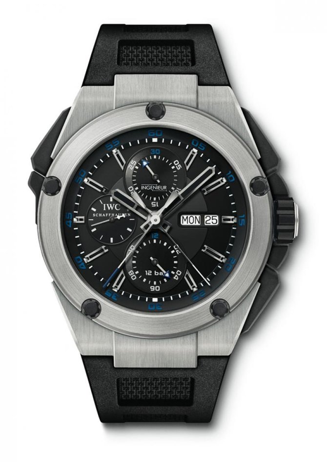 IWC IW376501 Ingenieur Double Chronograph Titanium - фото 1