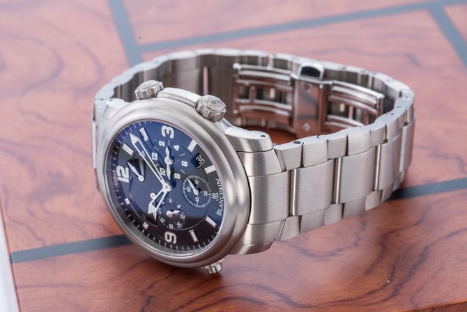 Blancpain 2041-1230-98B Leman Reveil GMT - фото 16