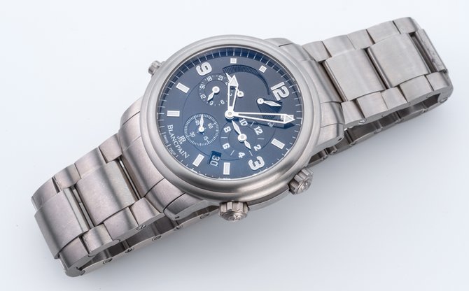 Blancpain 2041-1230-98B Leman Reveil GMT - фото 17