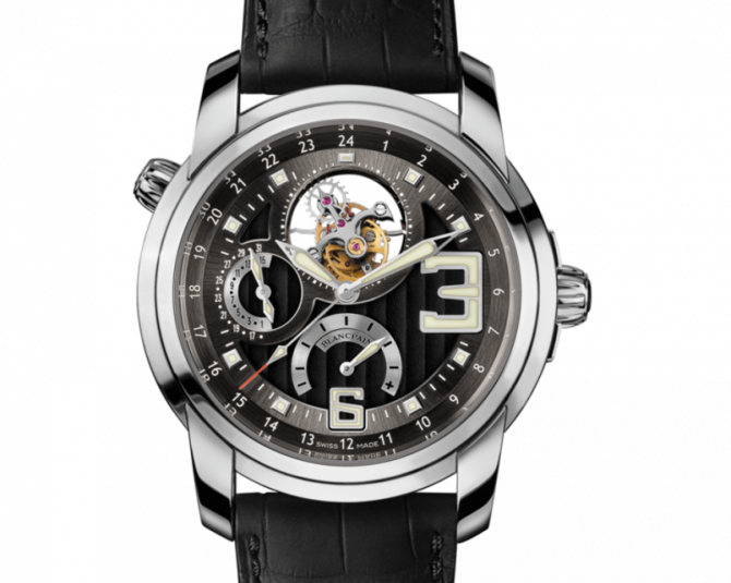 Blancpain 8825-1530-53B L-Evolution Tourbillon GMT 8 Jours - фото 1