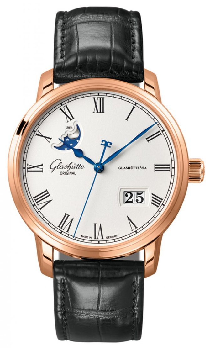 Glashutte Original 100-04-32-15-04 Senator Senator Panorama Date Moon Phase - фото 1